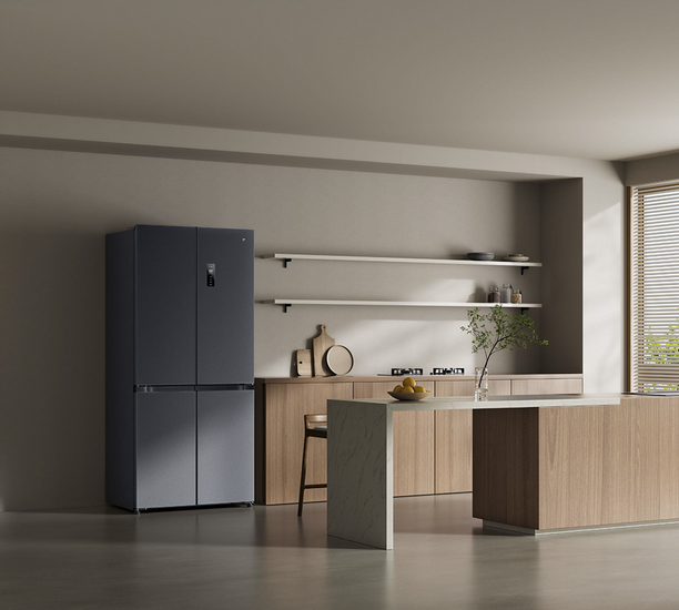 Tủ lạnh Mijia Refrigerator Cross Door 510L mở bán ở Việt Nam: 4 cửa, nhiều ngăn linh hoạt và có thể điều khiển từ xa
