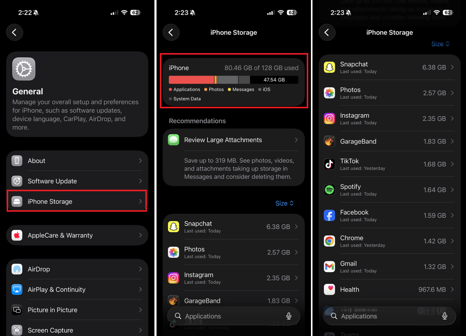 Tất cả các cách để giảm bộ nhớ trên iPhone mà không cần mua thêm bộ nhớ