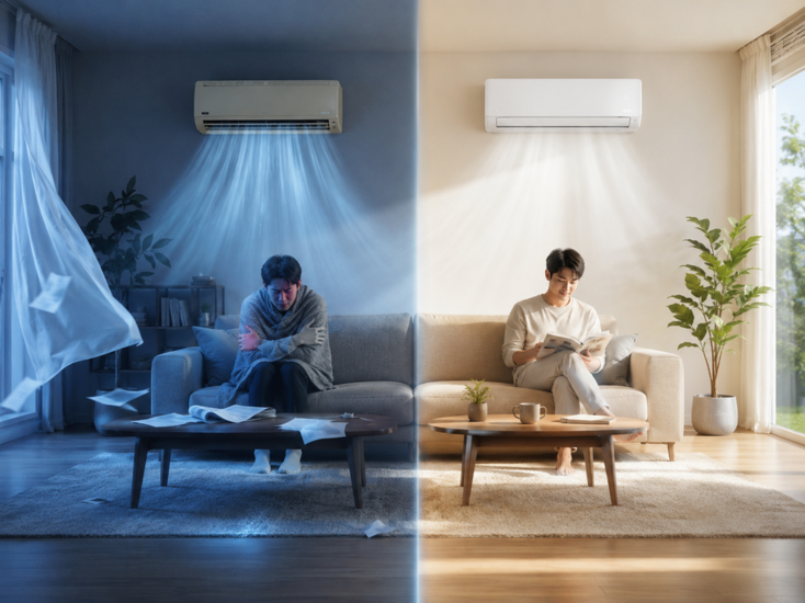 Tại sao điều hòa cũ thường cho cảm giác “mát sâu” hơn máy mới?