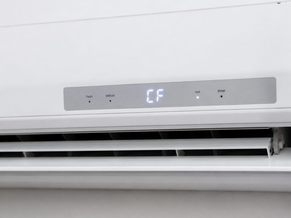 Mã CF trên điều hòa nghĩa là gì và cách tự xử lý nhanh tại nhà